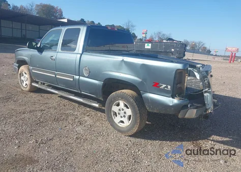 2006 Chevrolet Silverado 1500 Lt3 из США, поврежденный, VIN 2GCEK19BX61272112